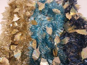 96"BLUE /SILVER GARLAND