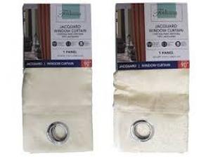 SOLID  JACQUARD  CURTAIN