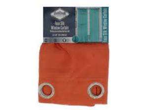 1PC SOLID FAUX SILK GROMMET
