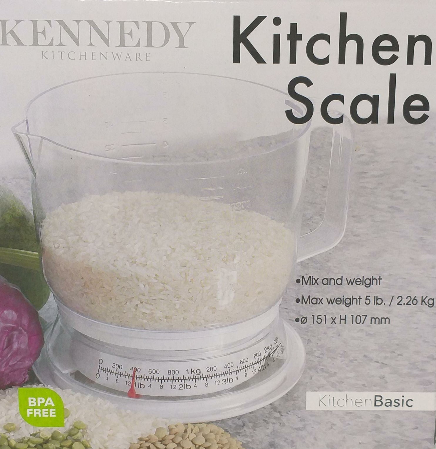 5LB/2.26KG KITCHEN SCALE