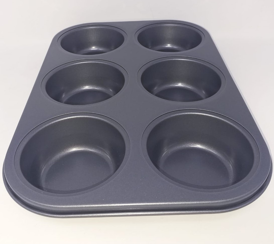 12.6X8.5X1.5" NS 6CUP MUFFIN PAN