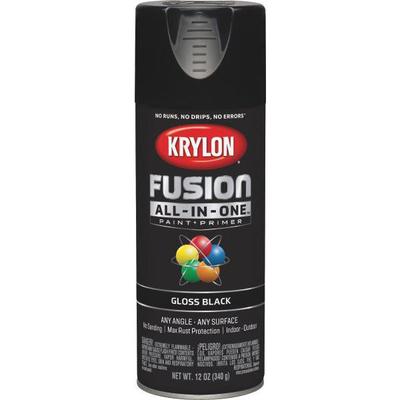 12OZ GLOSS BLACK SPRAY PAINT