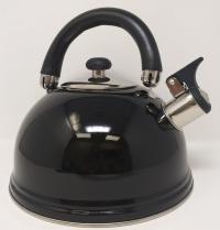 3.0L BLACK WHISTLING KETTLE