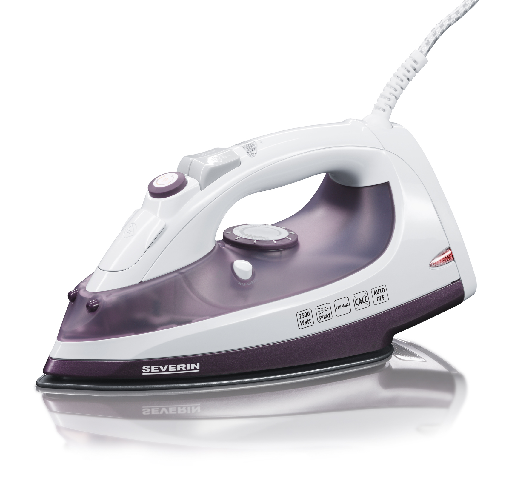 STEAM IRON 2500W WHT