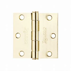 3.5" BRASS PLATED HINGE