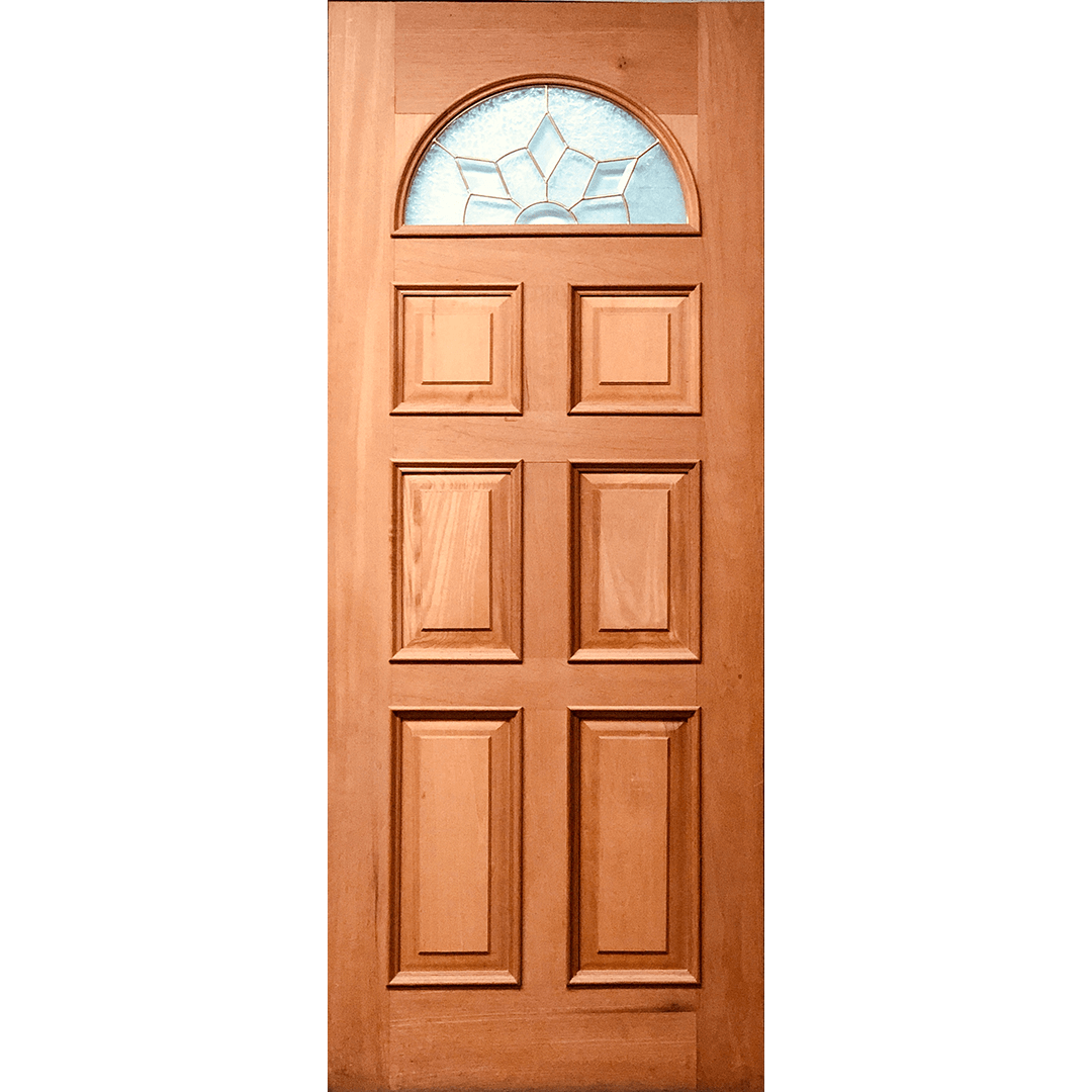 36X80 CEDAR GLASS DOOR W/MLDG