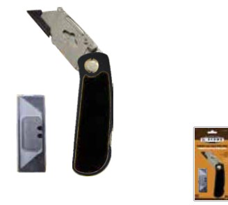 FOLDNG UTL KNIFE 10 BLDS&POUCH