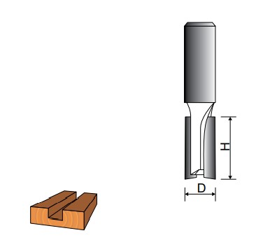1/4X1/2 STRAIGHT BIT