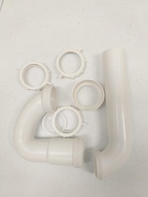1-1/2 PVC P-TRAP W/TRAP ADAPTER