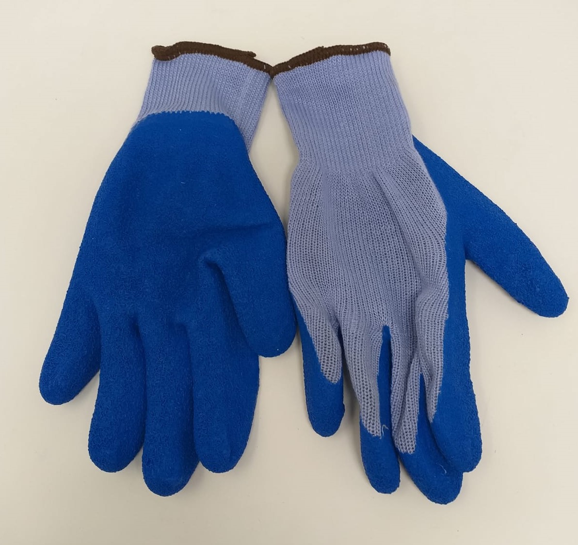 WORK GLOVE BLUE LATEX XLG