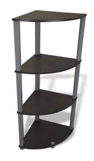 4 TIER CORNER SHELF ESPRESSO