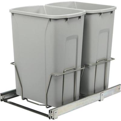 29QT DOUBLE WASTEBASKET BIN