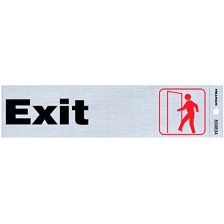 2X8 EXIT NICKEL BLACK/RED SYM