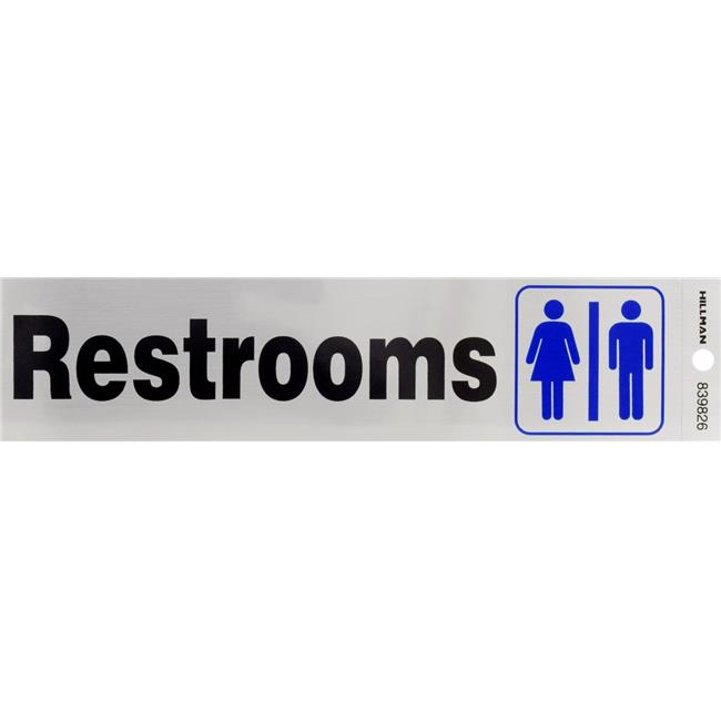 2X8 RESTROOMS NICK BLACK/BLUE