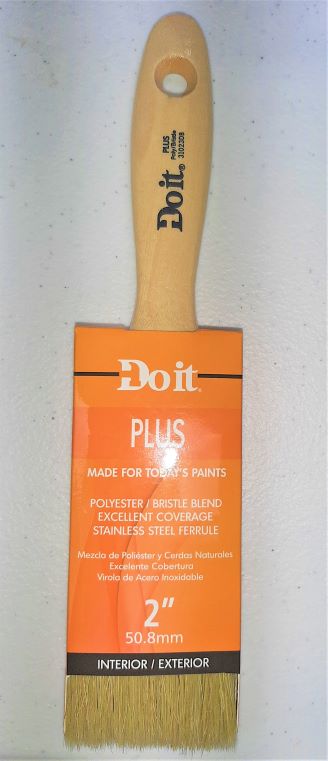 PLUS 2" POLY/BRISTLE BRUSH