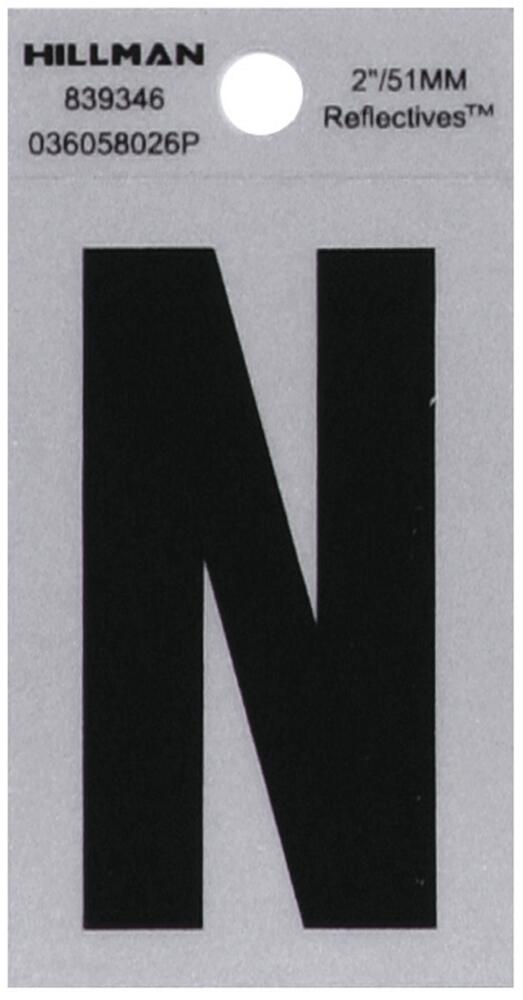 2 B/S REFLEC LETTER N (6)