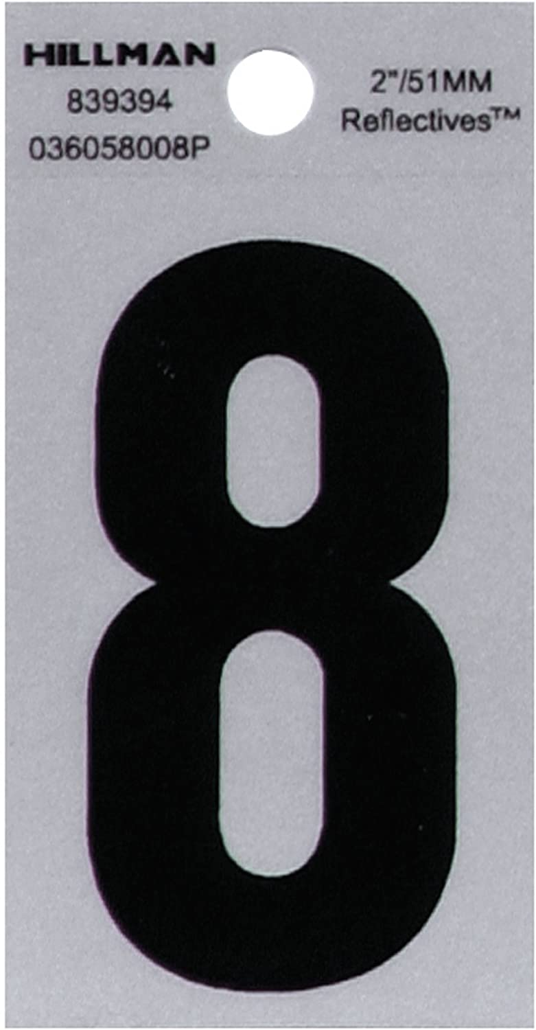 2 B/S REFLEC HILLMAN #8       6