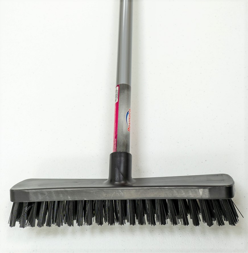 REY FLR&DEK SCRB BRUSH10"W/HNDL