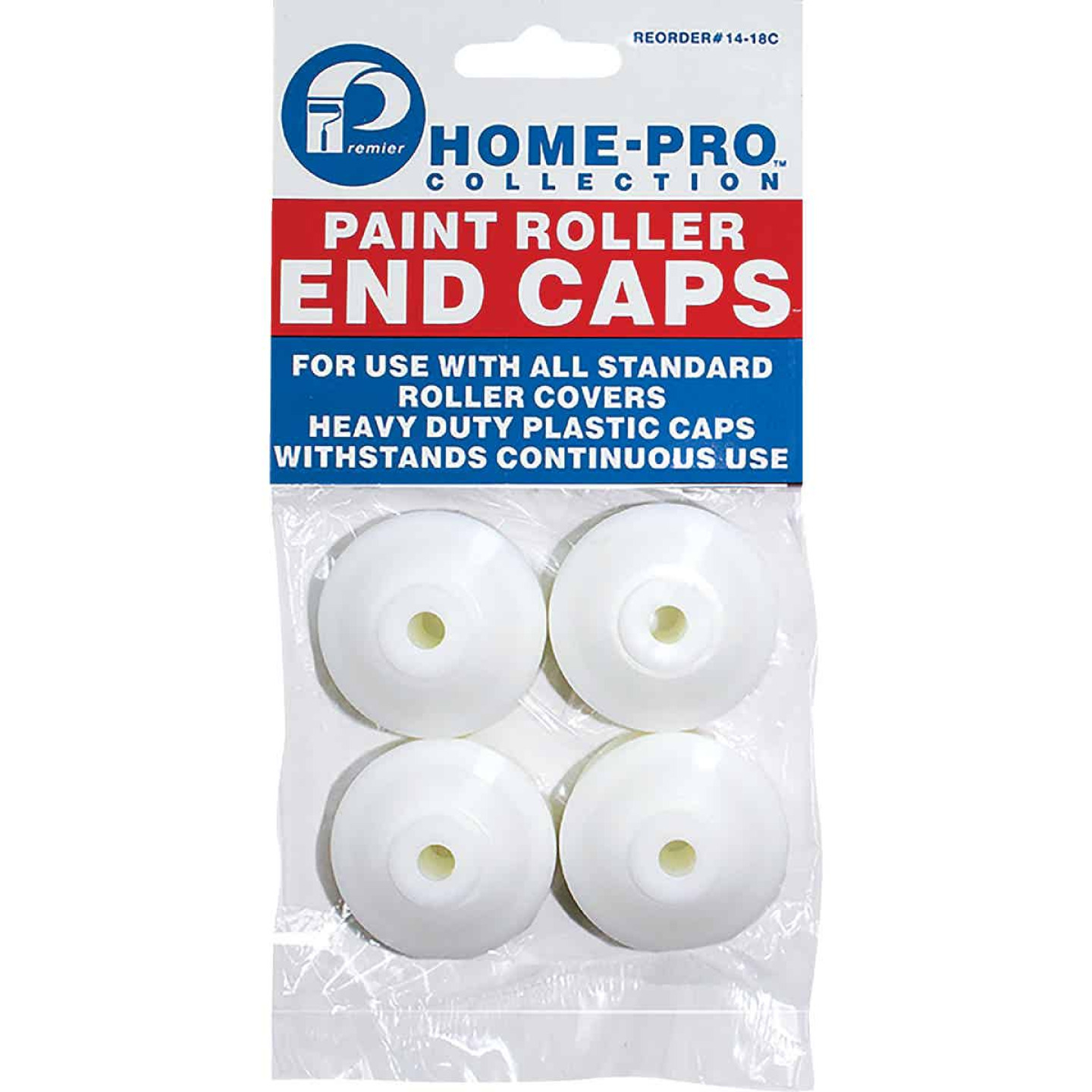 4PKT ROLLER END CAPS