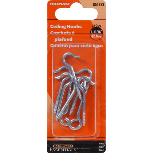 CD-CEILING HOOK #12 ZC