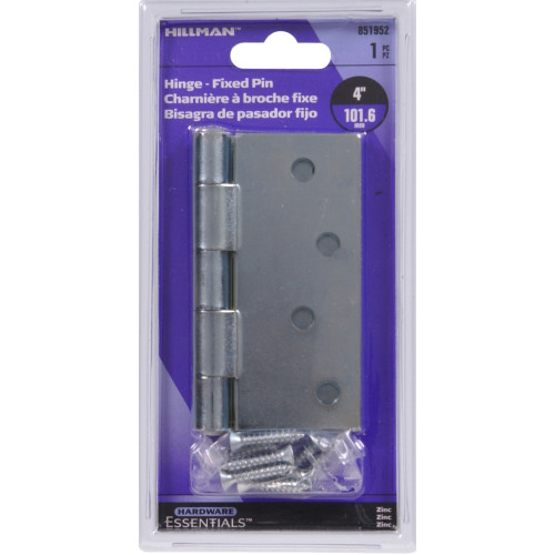 CD-G/P HING FIXPIN 4" ZC