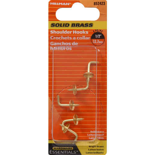 CD-SHLDR HK 1/2 SLD BRS