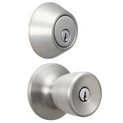 LOCK Set W/Double Deadbolt SS