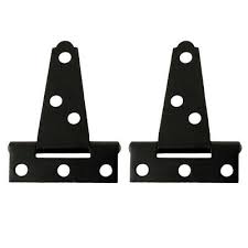 T HINGE 4" BLK