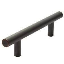 4" CHROME T-Bar Pull MELROSE