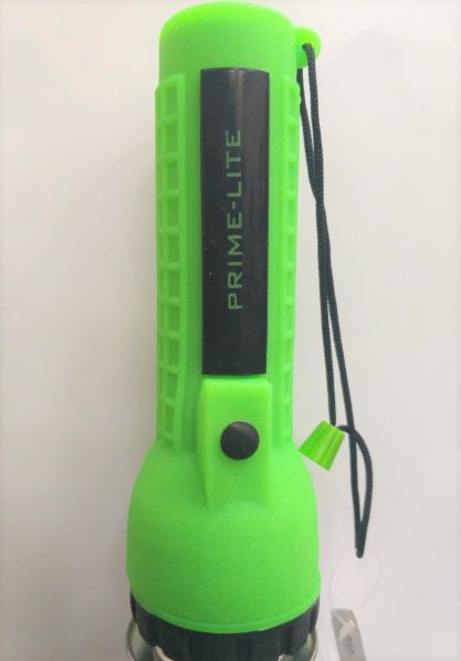 RUBBER WATERPROOF LED FLASHLIGHT