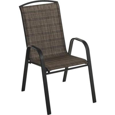 BLK STACKING CHAIR