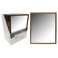 WALL MIRROR W/DISPLAY BOX