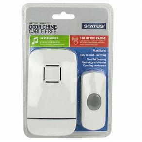 DOOR CHIME BATTERY OPERATED
