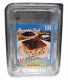 13X9X2 ALUM CAKE PAN W/LID