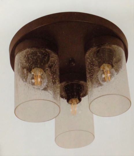3L CEILING LAMP BROWN E27 40W