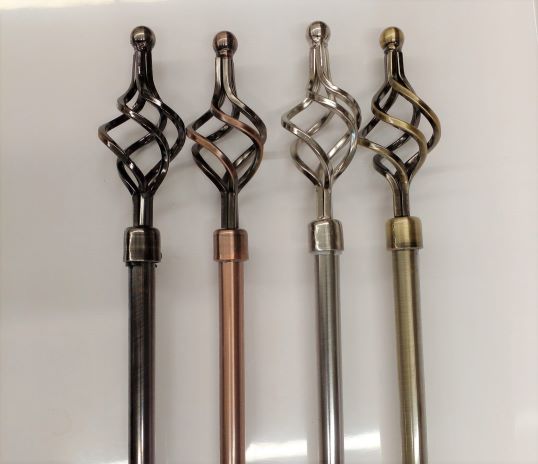 24-48 ASST COLORS CURTAIN ROD