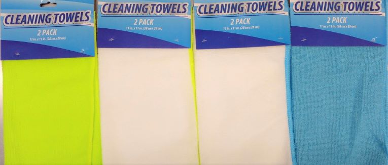 MICROFIBER CLOTH 2PK