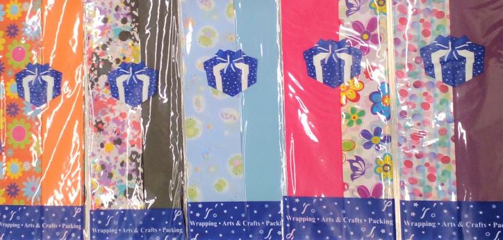 TISSUE LONGFOLD PRINTS 8 SHTS
