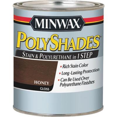 GLS HONEY STAIN & FINISH QT