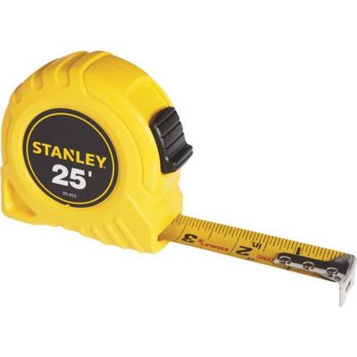 1"X25' YEL TAPE RULE