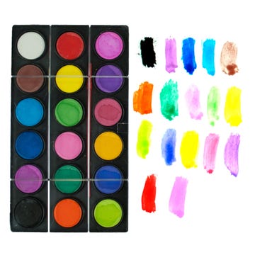 WATERCOLOR PAINT PALETTE SET
