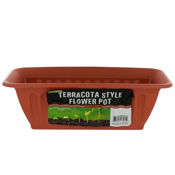 PLANTER BOX WINDOW TERRACOTTA