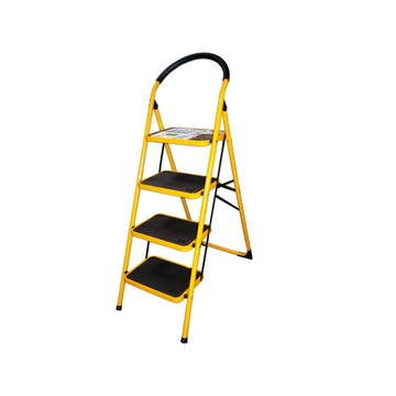 4 STEP LADDER W/OVERSIZE STEPS