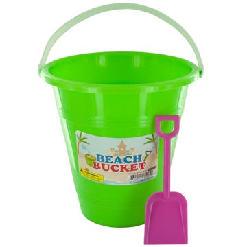 BEACH BUCKET WITH SHOVEL