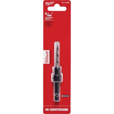 #6 9/64" STEEL COUNTERSINK BIT