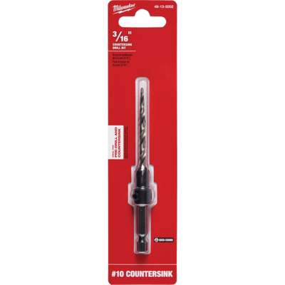 #10 3/16" STEEL COUNTERSINK BIT