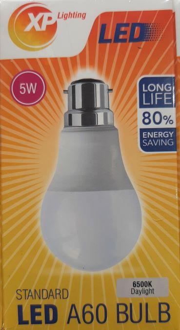 LED BULB DL A60 B22 5W 220-240V