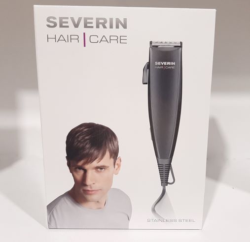 HAIR TRIMMER S.S BLK 10W 220V