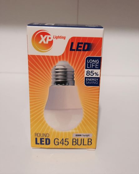 LED BULB G45 E27 4W 220/240V