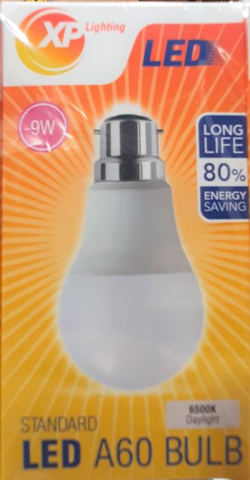 LED BULB DL A60 B22 9W 220/240V